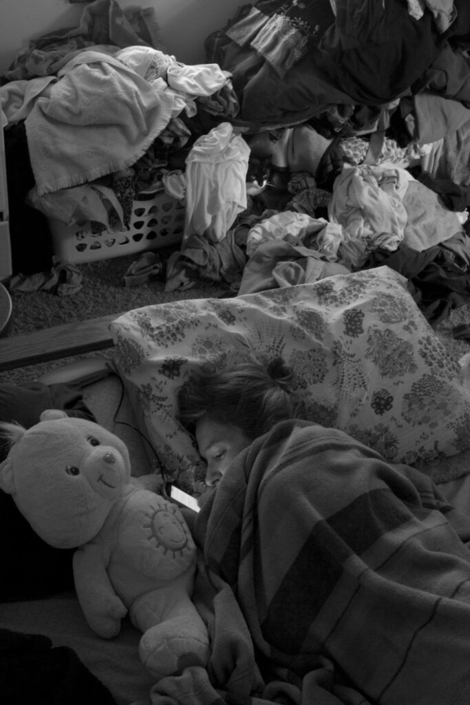 Buddy in a month of unwashed clothes; New Franken, WI 2015; © 2015 Jason Houge, All Rights Reserved; JH_Reconciliation_13