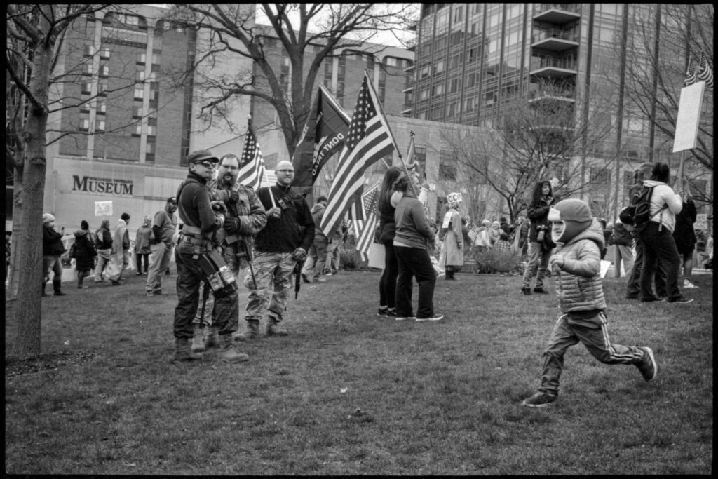Second Amendment; Madison, WI 2020; © 2022 Jason Houge, All Rights Reserved; Land_of_Confusion_005