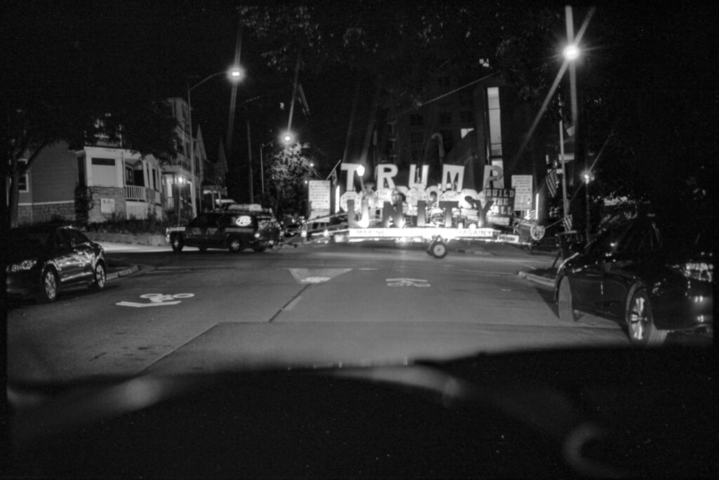 Wrong way on a one-way street; Madison, WI 2020; © 2022 Jason Houge, All Rights Reserved; Land_of_Confusion_009