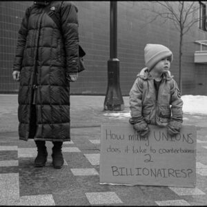 Wisconsin Workers Rights Protest; Madison, WI 2011 (Children of Solidarity); © 2020 Jason Houge, All Rights Reserved; VoTP_021