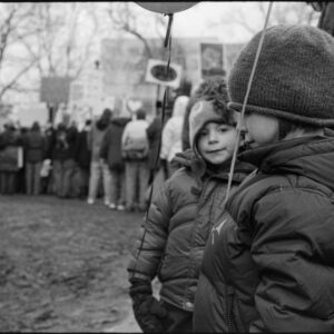 Wisconsin Workers Rights Protest; Madison, WI 2011 (Children of Solidarity); © 2020 Jason Houge, All Rights Reserved; VoTP_025