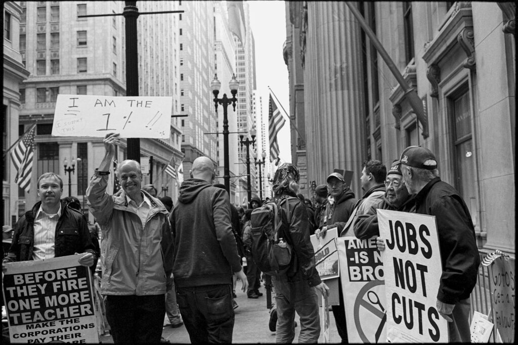 Occupy Chicago; Chicago, IL 2011-2012; © 2020 Jason Houge, All Rights Reserved; VoTP_081