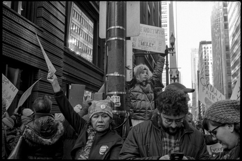 Adams and Dearborn St. Women’s March Chicago; Chicago, IL 2018; © 2020 Jason Houge, All Rights Reserved; VoTP_146