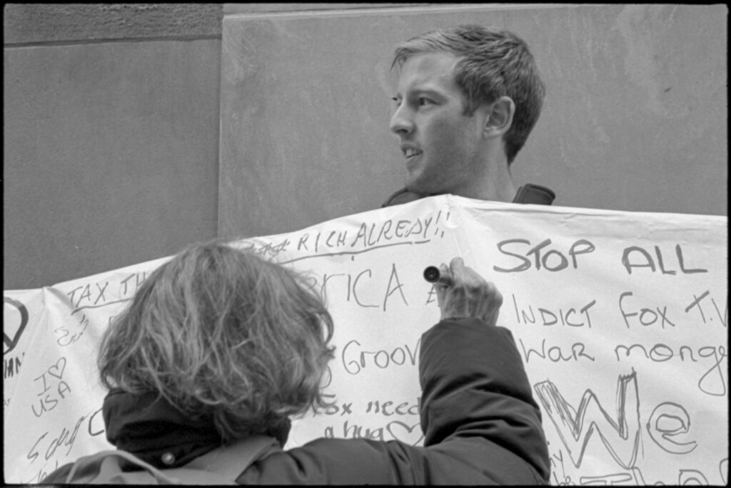 Occupy Chicago; Chicago, IL 2011-2012; © 2020 Jason Houge, All Rights Reserved; VoTP_157