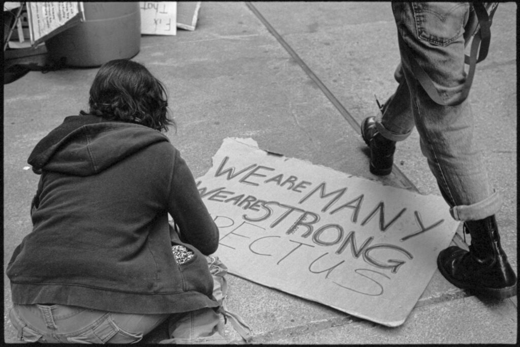 Occupy Chicago; Chicago, IL 2011-2012; © 2020 Jason Houge, All Rights Reserved; VoTP_160
