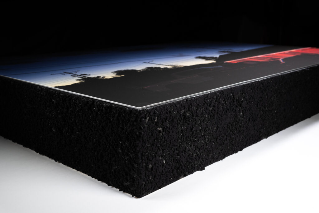 Noctilucent Black: Edges of Work Coated in Primordial Space Dust © 2024 Jason Houge, All Rights Reserved