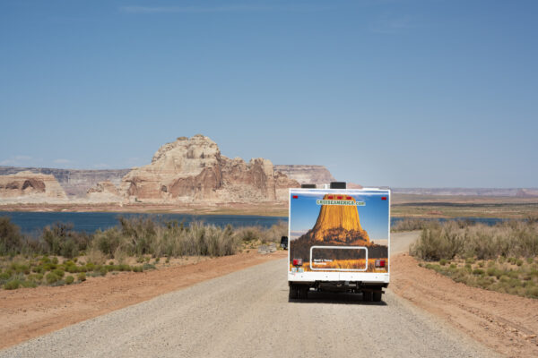 Devil's Tower, Lake Powell, Arizona; 2023, July 17, 3:47pm © 2025 Jason Houge, All Rights Reserved