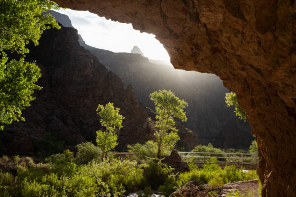 Phantom Ranch, Grand Canyon, Arizona; 2024, June 24, 7:32am © 2025 Jason Houge, All Rights Reserved