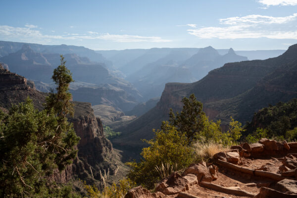 Bright Angel Trail, Grand Canyon, Arizona; 2024, June 25, 8:02am © 2025 Jason Houge, All Rights Reserved