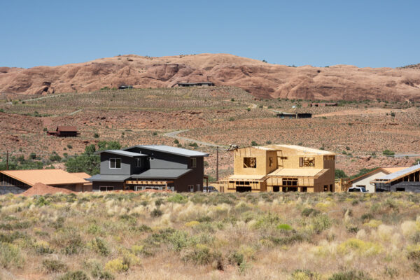 New Construction, Moab, Utah; 2023, June 26; 3:24pm © 2025 Jason Houge, All Rights Reserved