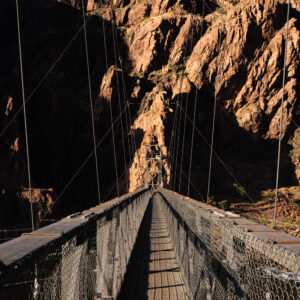 Silver Bridge, Grand Canyon, Arizona; 2024, June 24, 7:37am © 2025 Jason Houge, All Rights Reserved