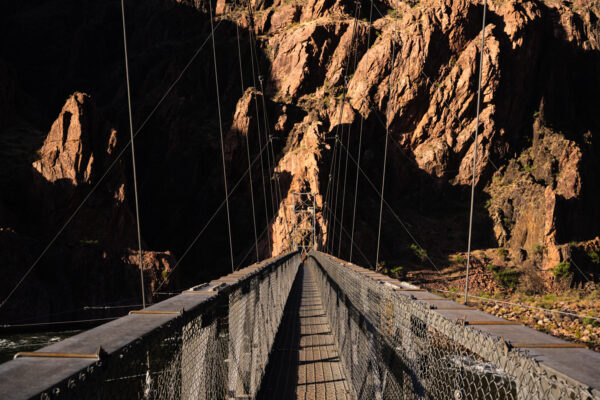 Silver Bridge, Grand Canyon, Arizona; 2024, June 24, 7:37am © 2025 Jason Houge, All Rights Reserved